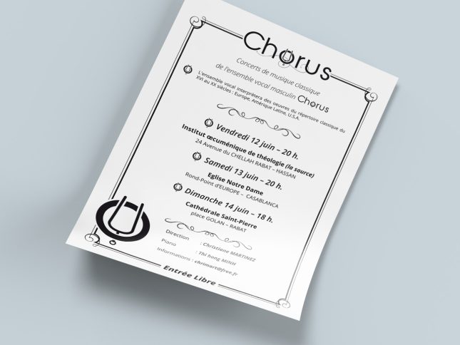 Chorus : Affiche