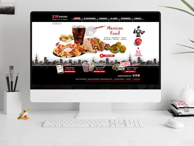 I love burger : site 01