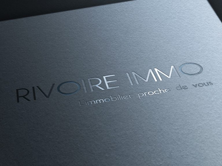 Rivoire IMMO – une Création du webdesign et reprise de son identité visuelle
