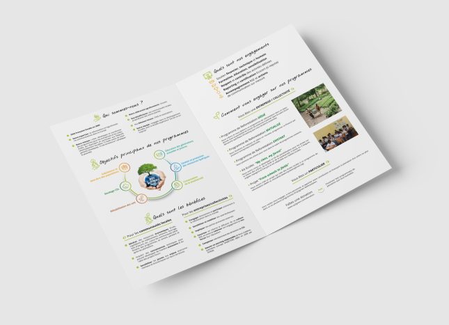 Up2green : Plaquette intérieur