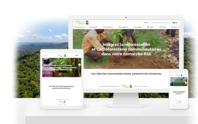 Up2green : Web/Print