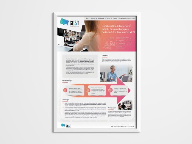 Gest : affiche A0 - Collaboration interservices des psychologues