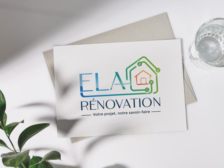 Création du logo ELA Rénovation Création du logo ELA Rénovation