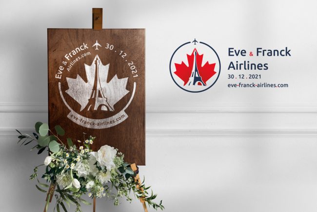 Eve et Franck Airlines - compagnie de rêve