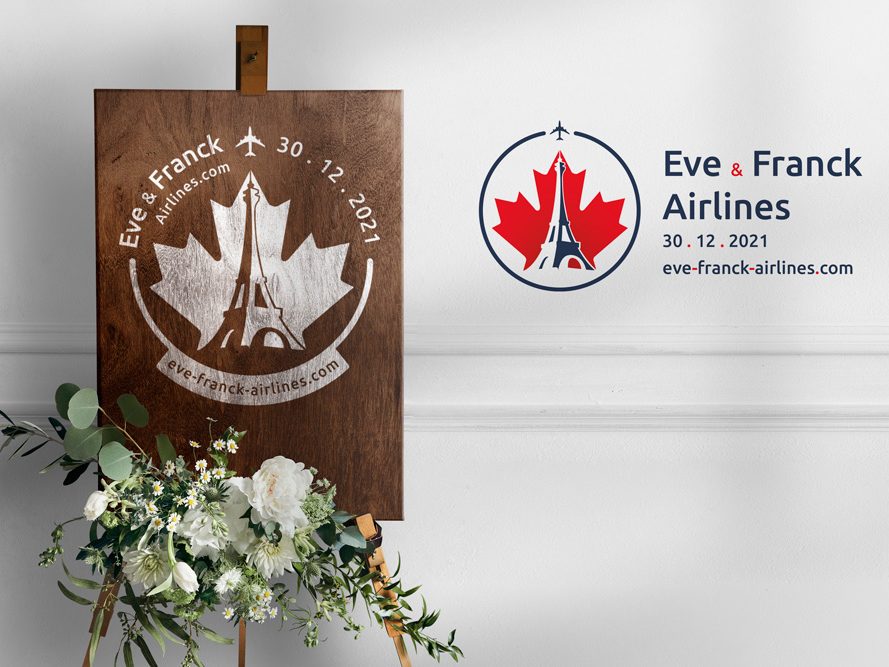 Eve et Franck Airlines - compagnie de rêve