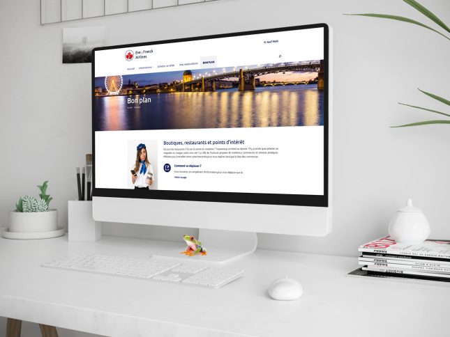 Eve et Franck Airlines : site vitrine - Page bon plan
