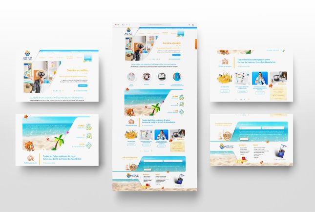Page d'accueil ASTME pour les grandes vacances de l'été