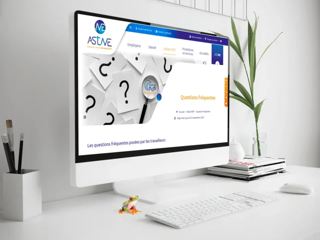 Page de FAQ de la Cellule PDP sur le site de l'ASTME
