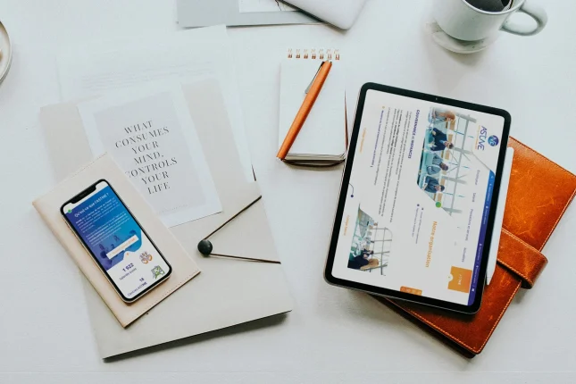 ASTME : Page interne du site responsive