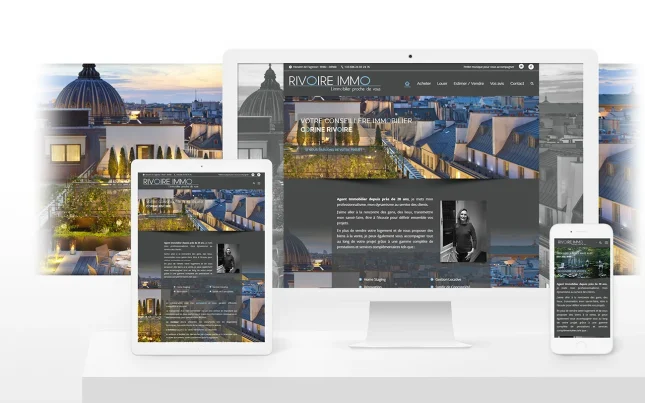 Rivoire IMMO : Web/Print