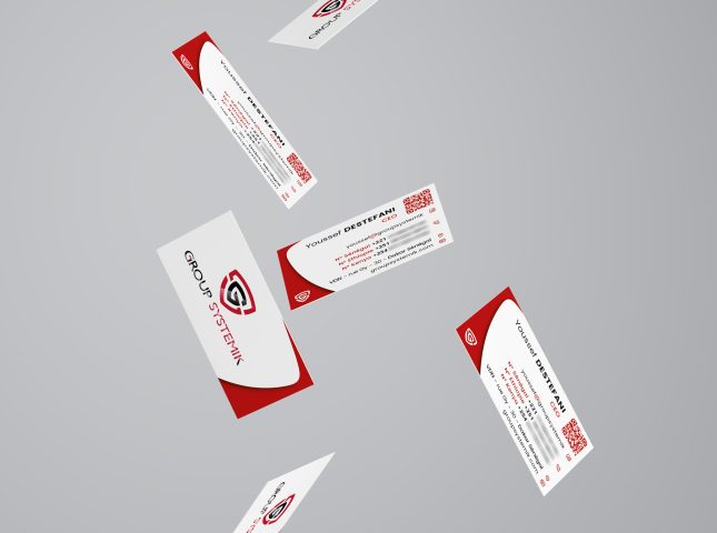 Group Systemic - Création et déclinaison de la carte de visite