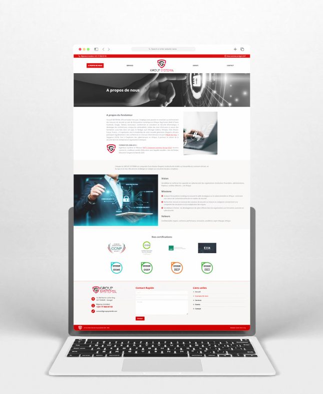 Group Systemic - Page A propos de nous du site