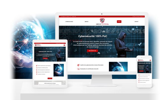 Group Systemic - Site aux normes responsive