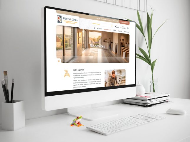 Notre expertise, présentée sur écran