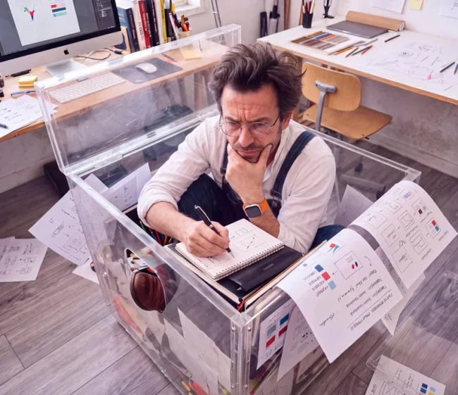 Grande réflexion sur les angles morts d'une charte graphique